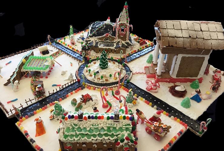 RAMSA Kicks-Off Annual Holiday Gingerbread Building Competition