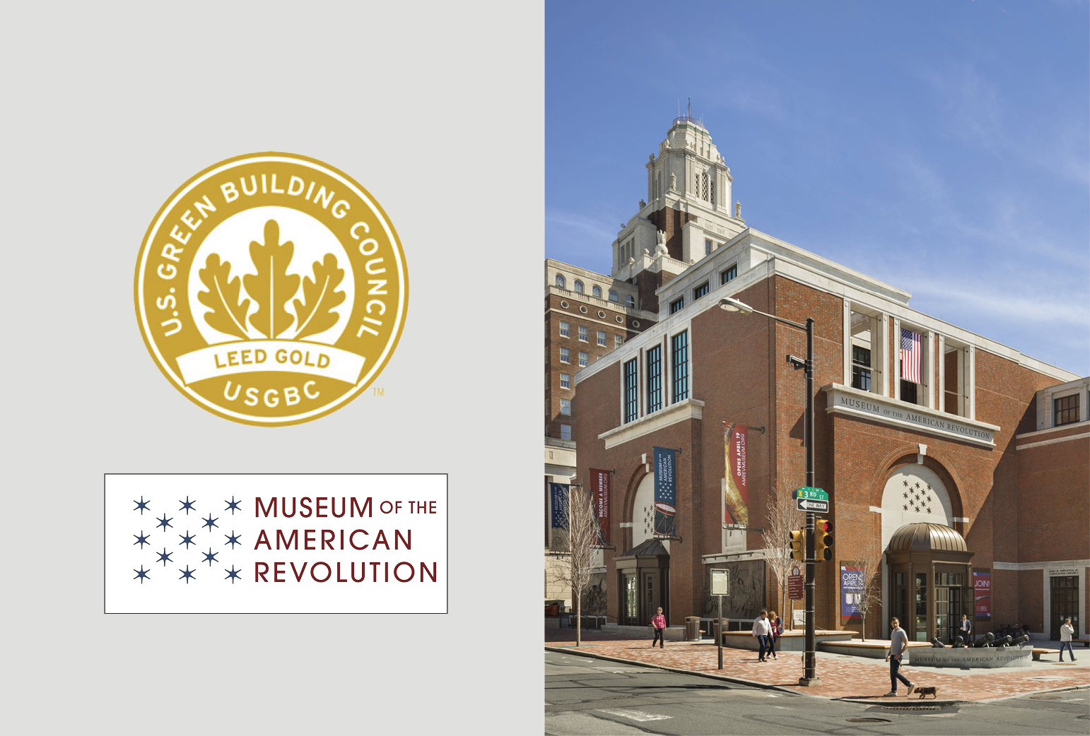 Museum of the American Revolution Certified LEED Gold