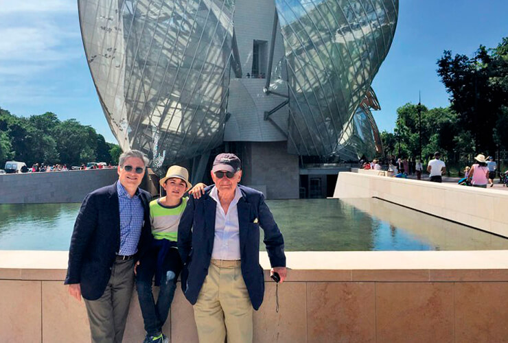 Architectural Digest: Robert A.M. Stern Takes His Son and Grandson on an Unforgettable European Holiday