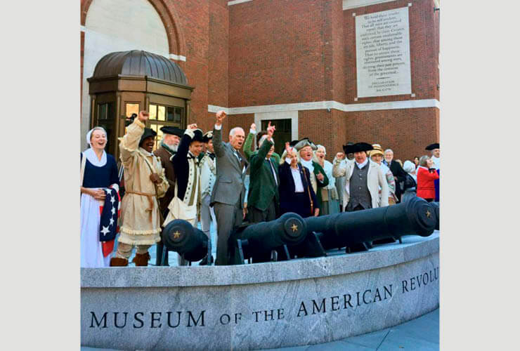 The Museum of the American Revolution Building Dedicated