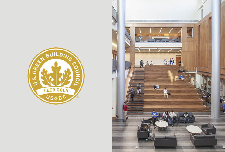 RAMSA's Gatton College of Business and Economics Certified LEED Gold