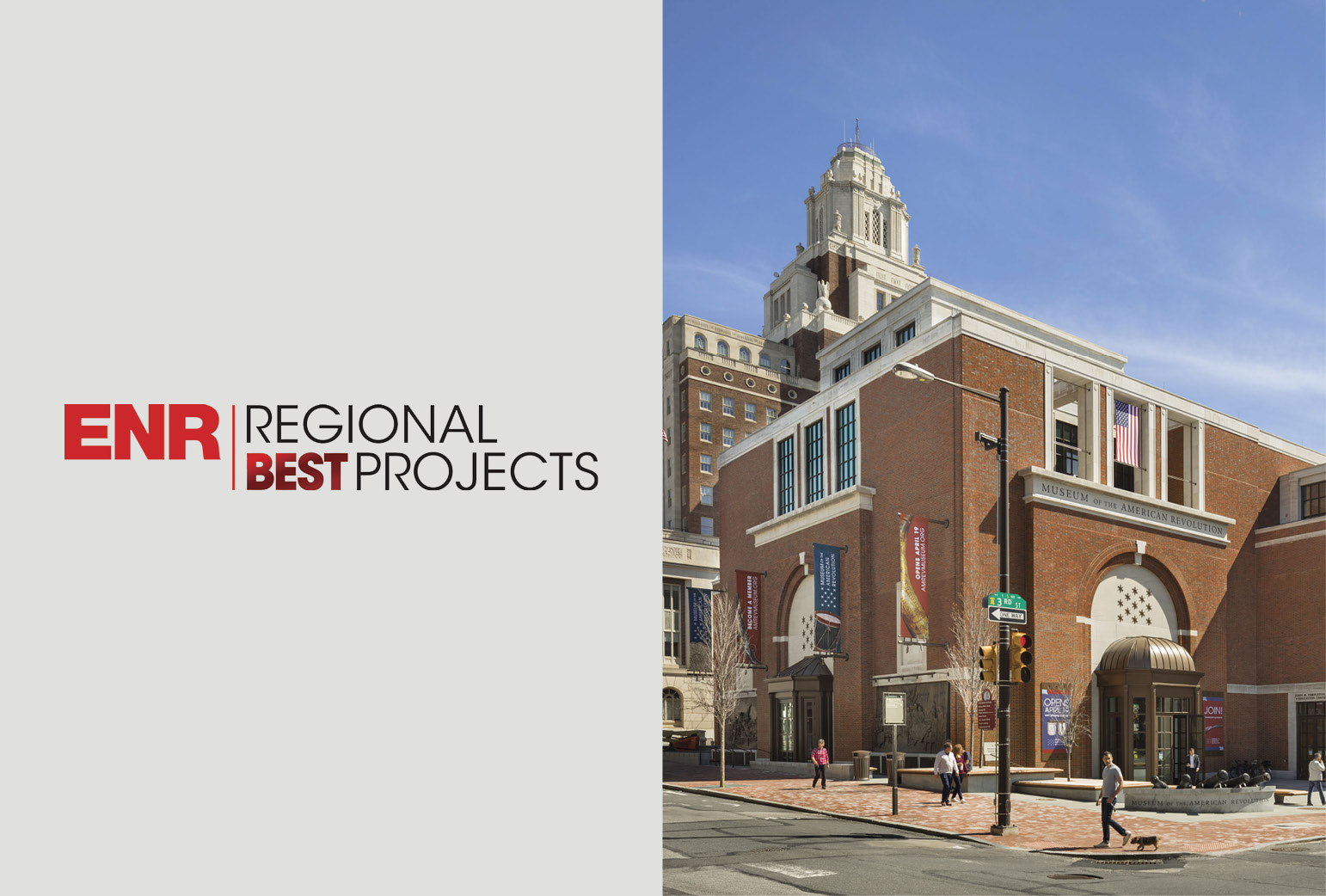 Museum of the American Revolution Wins Engineering News-Record Mid-Atlantic Best Project Award of Merit
