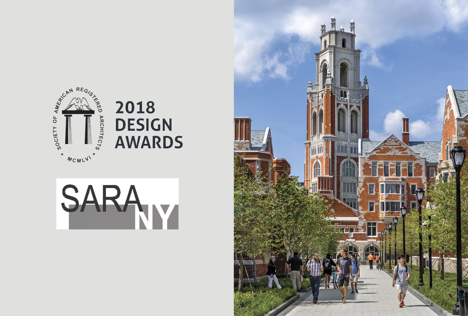 Yale Residential Colleges Win 2018 SARA NY Design Award of Honor