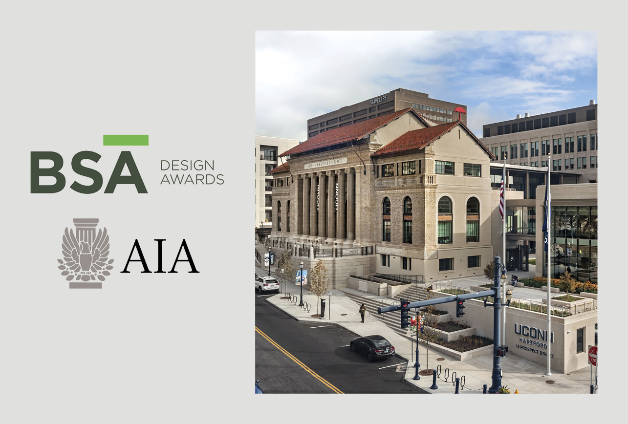 UConn's Downtown Hartford Campus Wins BSA Design Award