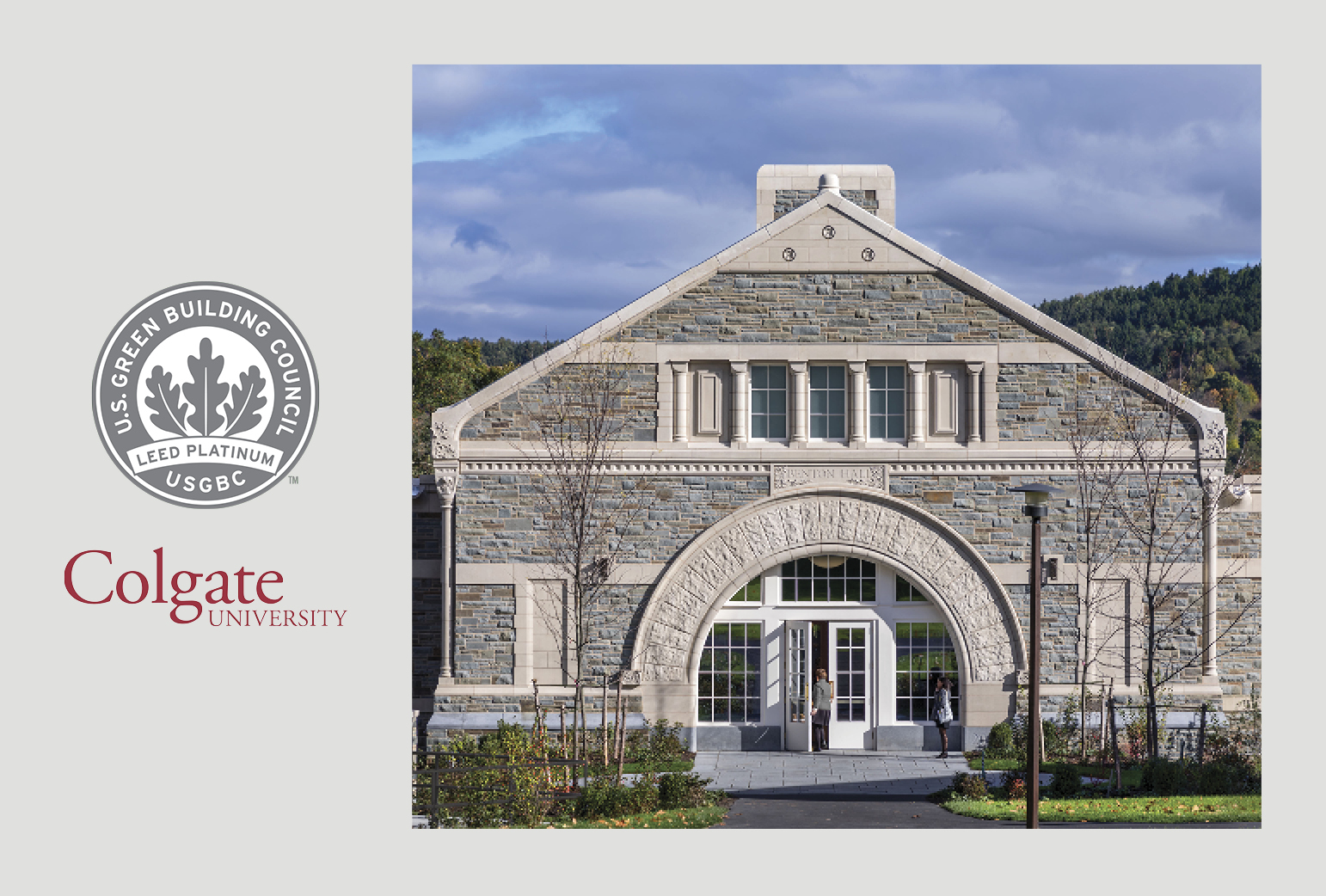 Colgate's Benton Hall Earns LEED Platinum Certification