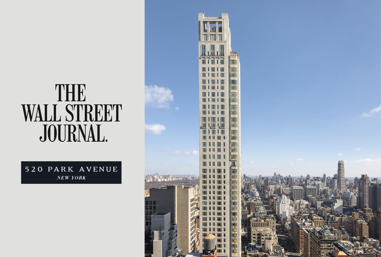 520 Park Avenue Tops The Wall Street Journal's "Best Architecture of 2019"