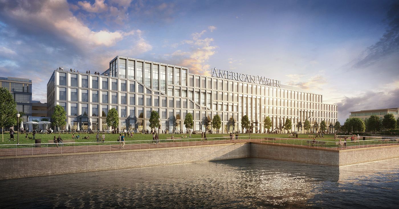 American Water Breaks Ground on Headquarters Building at One Water Street in Camden