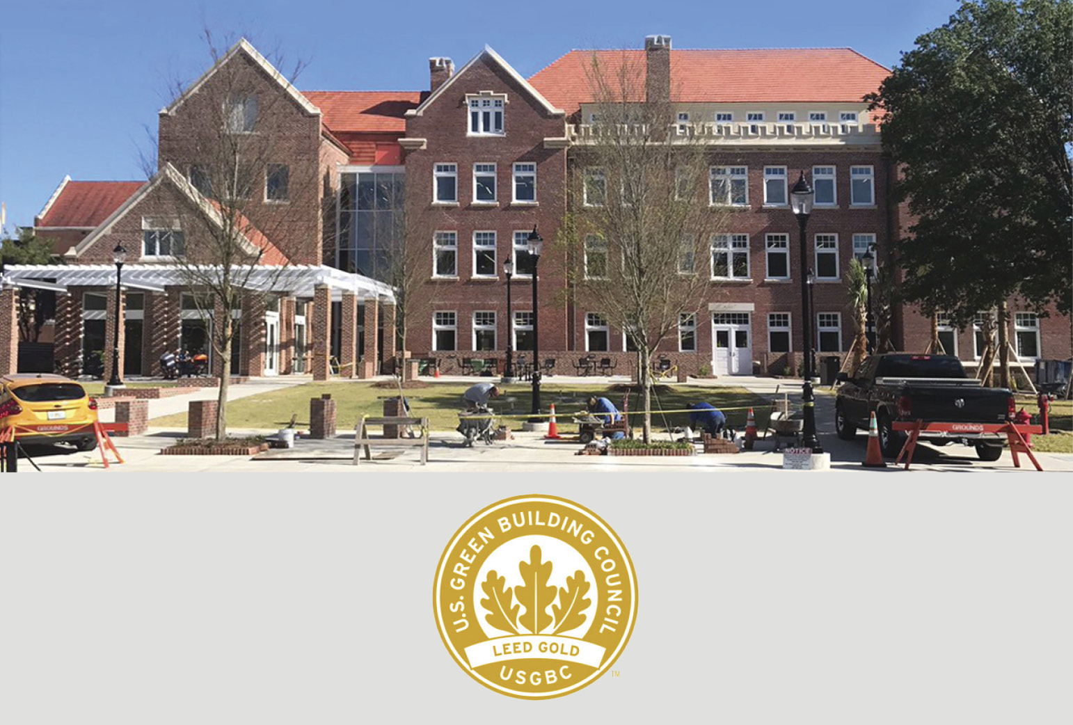 RAMSA's Newell Hall Certified LEED Gold