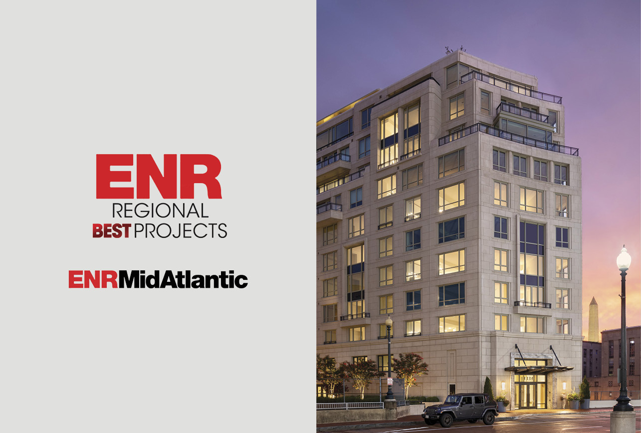 1331 Wins an ENR Mid-Atlantic 2020 Best Projects Award