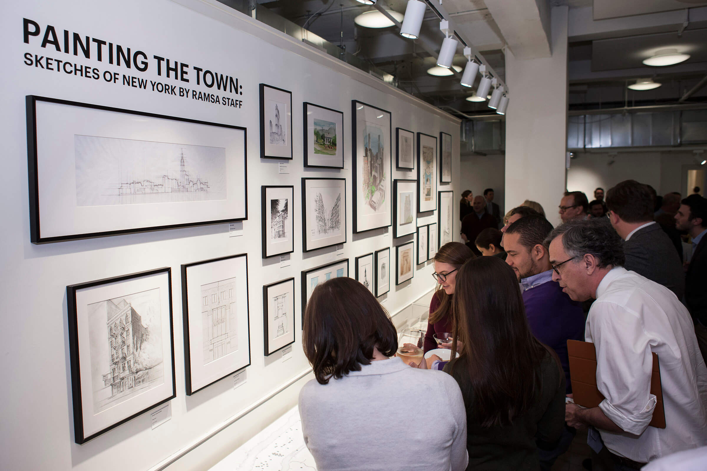 RAMSA Exhibition "Painting the Town: Sketches of New York" Opens