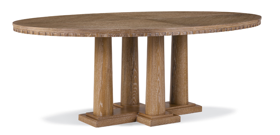 <p><span><span><span><span><span><span>McClintock Column Dining Table designed by RAMSA for Ferrell Mittman. Photograph Ferrell Mittman, 2020.</span></span></span></span></span></span></p>
