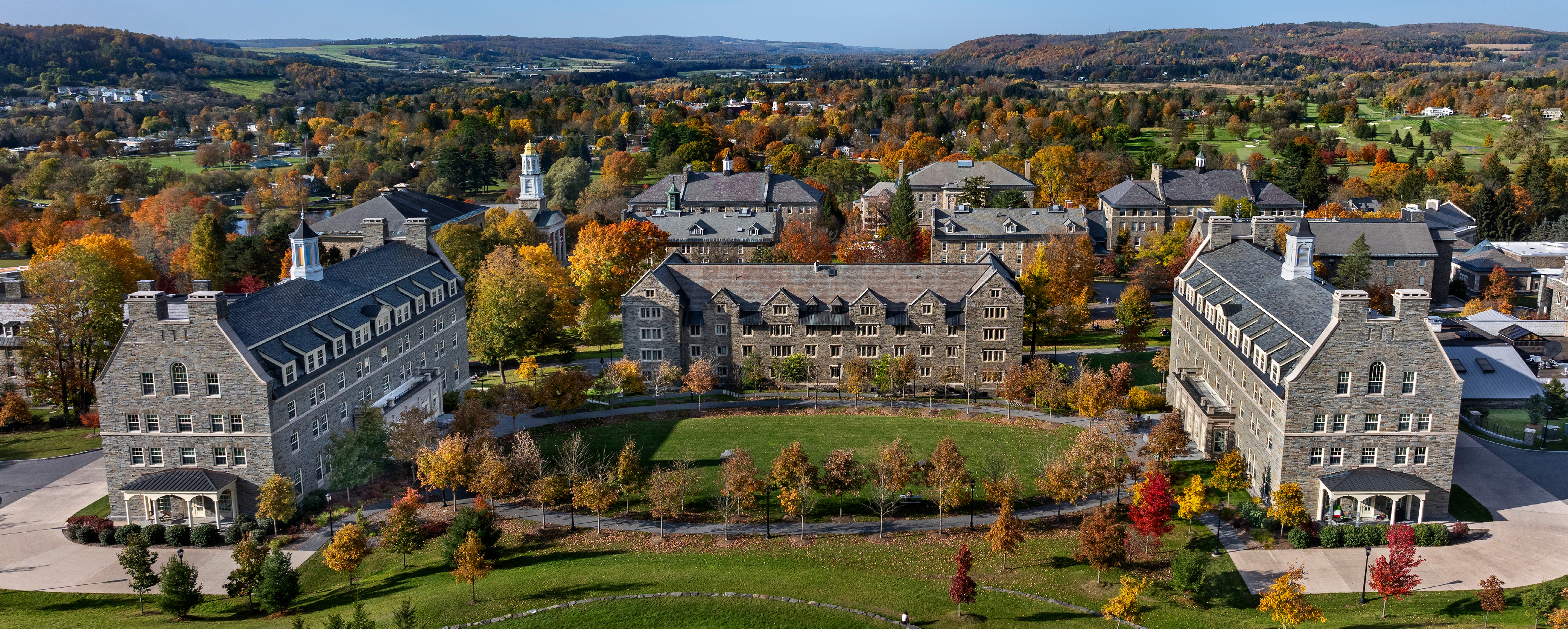 Jane Pinchin and Burke Halls
