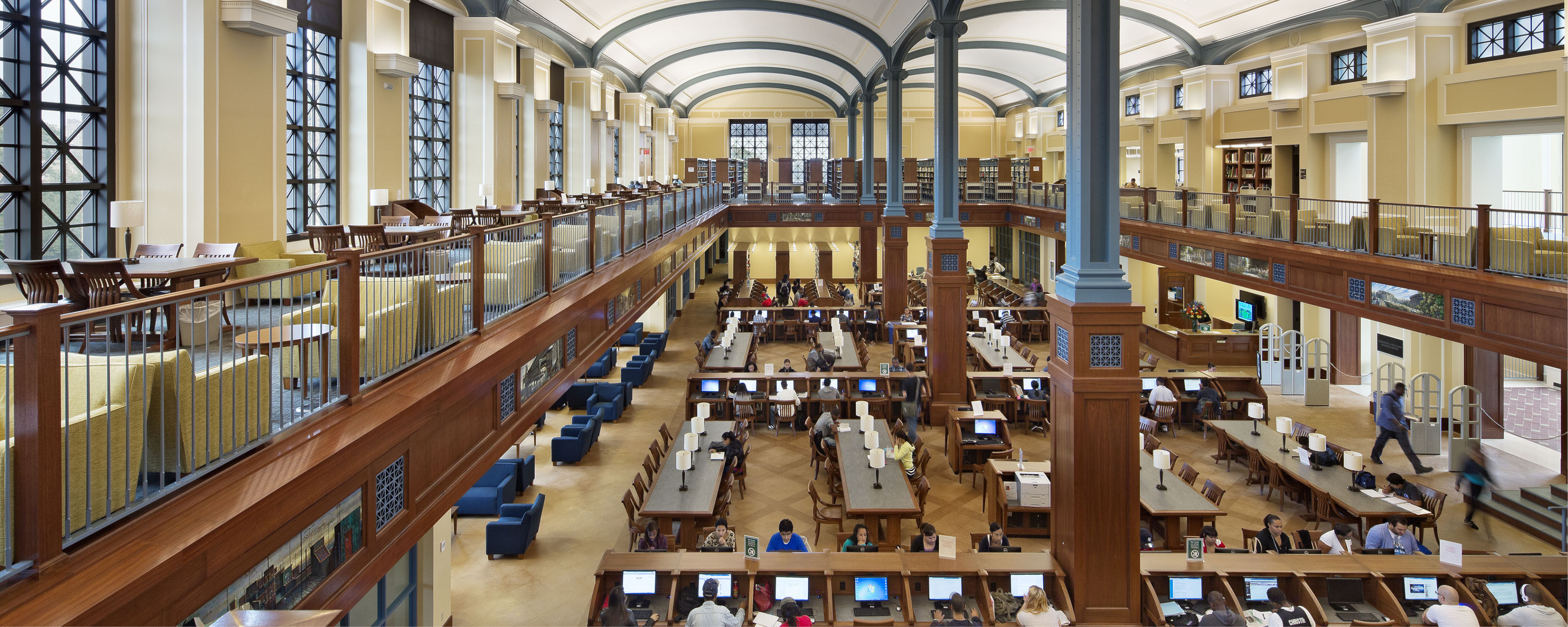 North Hall and Library