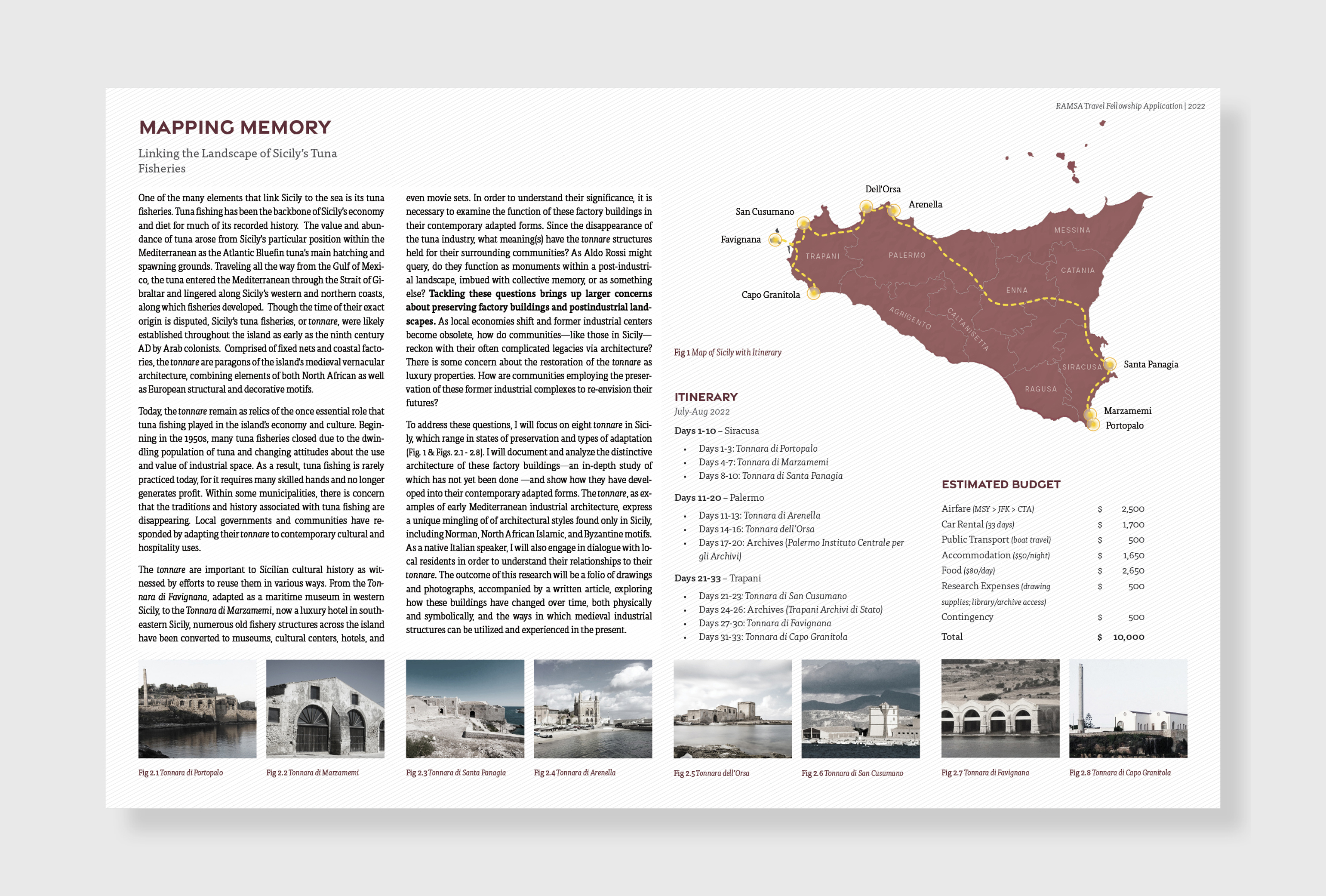 Robert A.M. Stern Architects Announces Winner of 2022 RAMSA Travel Fellowship