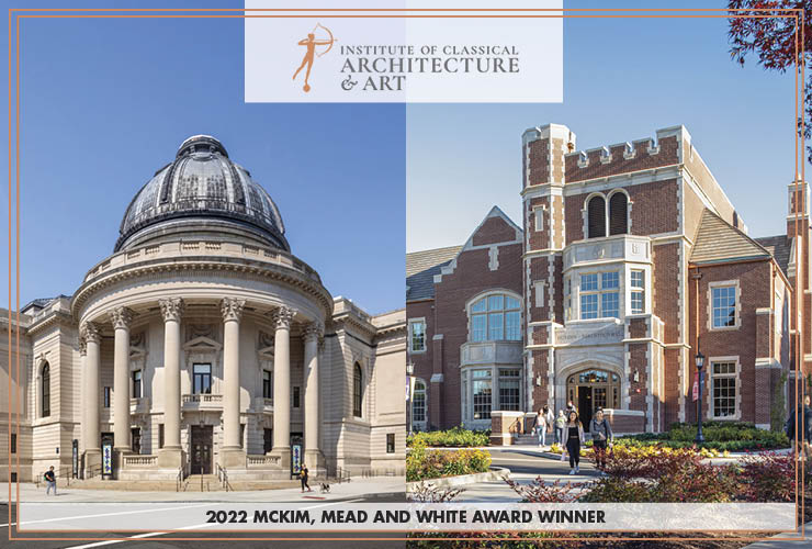 RAMSA Awarded Two 2022 McKim, Mead & White Awards