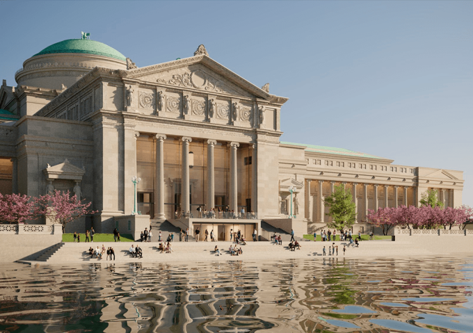 Griffin Museum of Science and Industry South Portico